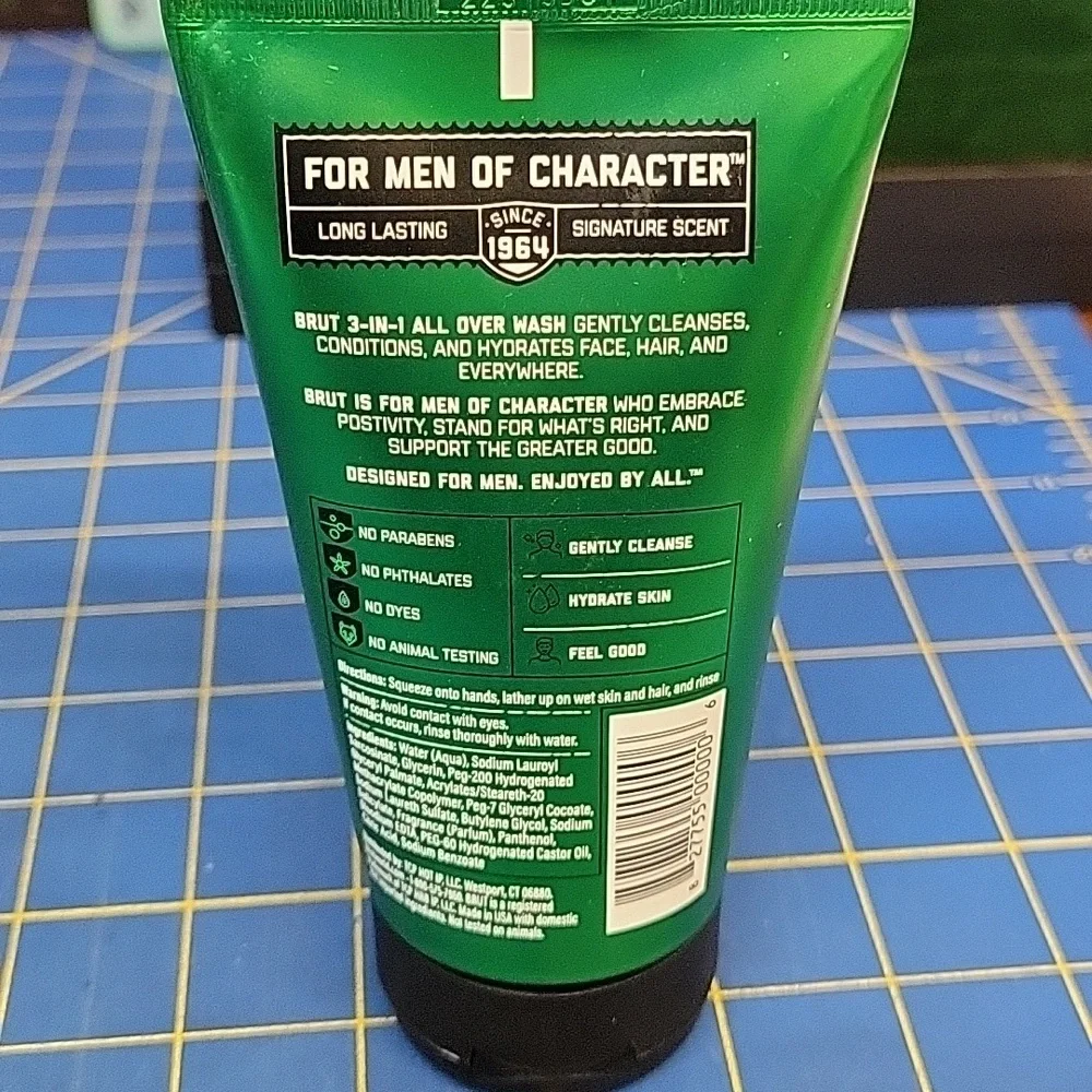 Brut The Modern Man All Over Wash for Men 147ml New Tube